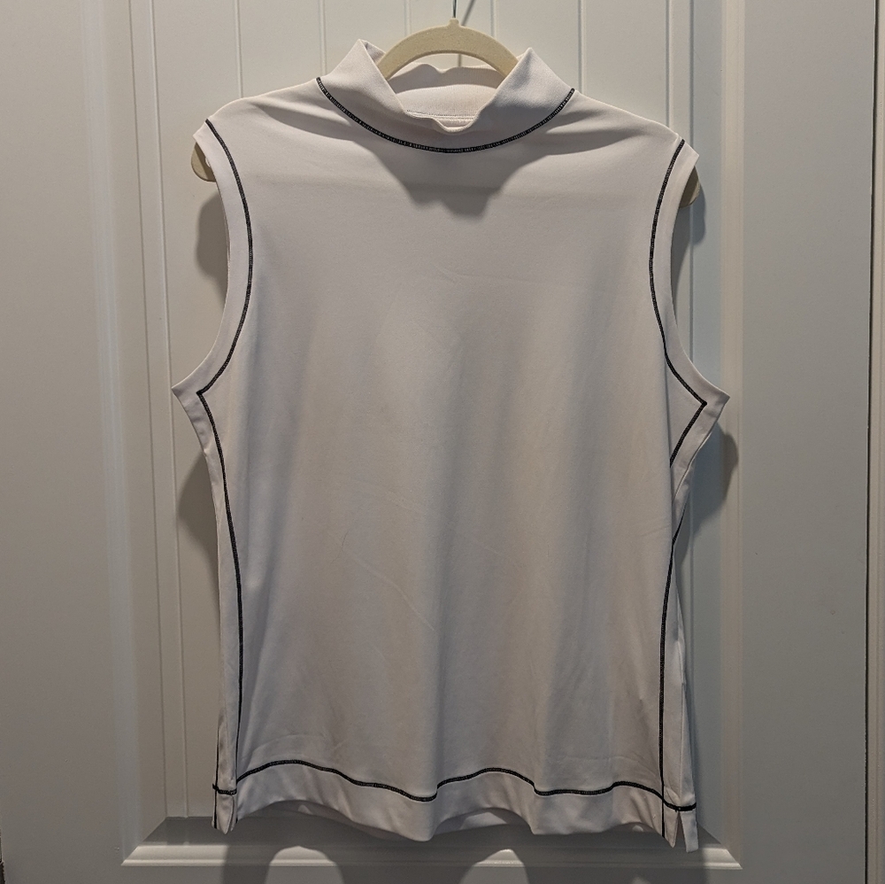 Foot Joy Women's White Golf Tank Sz. Large